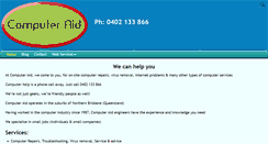 Desktop Screenshot of computeraid.com.au